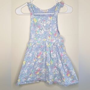 Nanette Lepore Girls 100% Cotton Floral Dress, Size 6X
